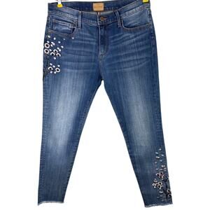 Driftwood Marilyn Cherry Blossom Jeans, Size 30